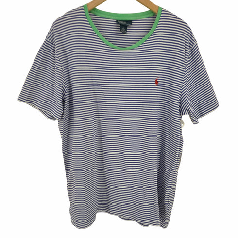ポロバイラルフローレン Polo by RALPH LAUREN ポニー刺繍 ボーダーTEE メンズ import:L