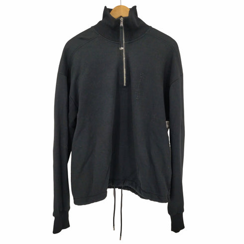 ディーゼルブラックゴールド DIESEL BLACK GOLD バックキルトスナップデザインスウェット メンズ import:XL
