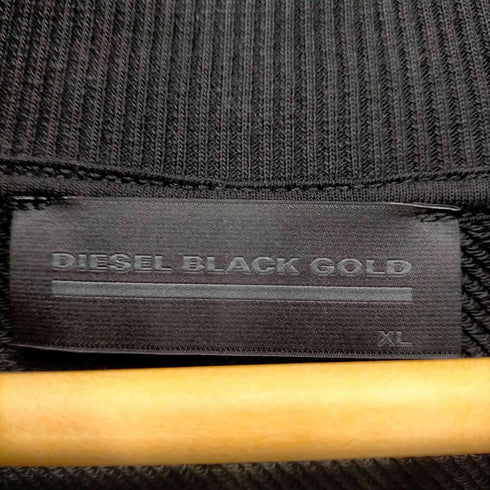 ディーゼルブラックゴールド DIESEL BLACK GOLD バックキルトスナップデザインスウェット メンズ import:XL