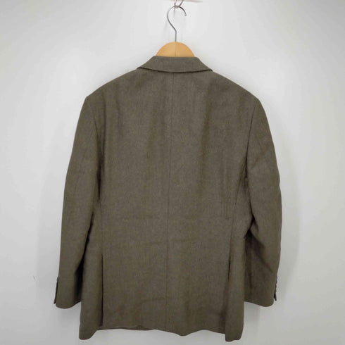 アクアスキュータム AQUASCUTUM カシミヤ混 ウール2Bシングルテーラードジャケット サイドベンツ 総裏 メンズ 96AB5