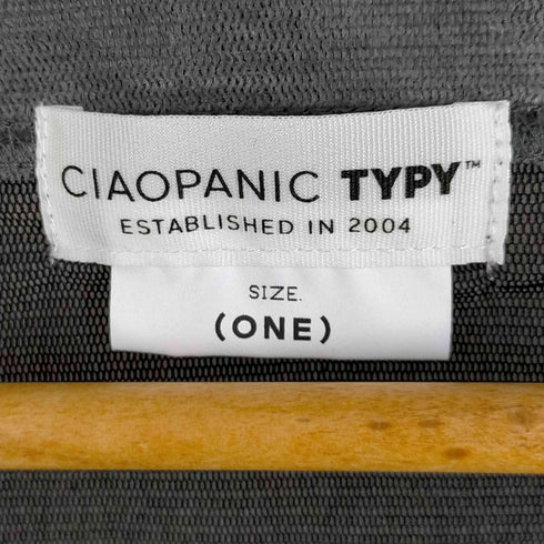 チャオパニックティピー CIAOPANIC TYPY シアーフロッキーベロアメロートップス レディース ONE SIZE