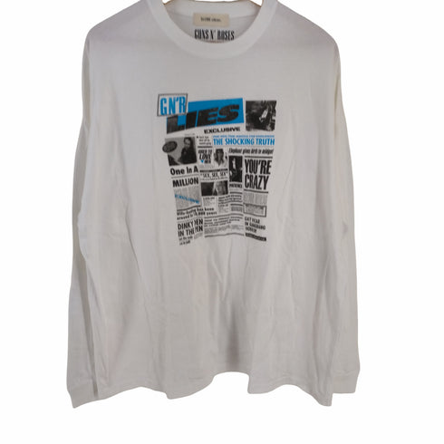 スローブシトロン SLOBE citron バンド グラフィック L/S TEE レディース FREE