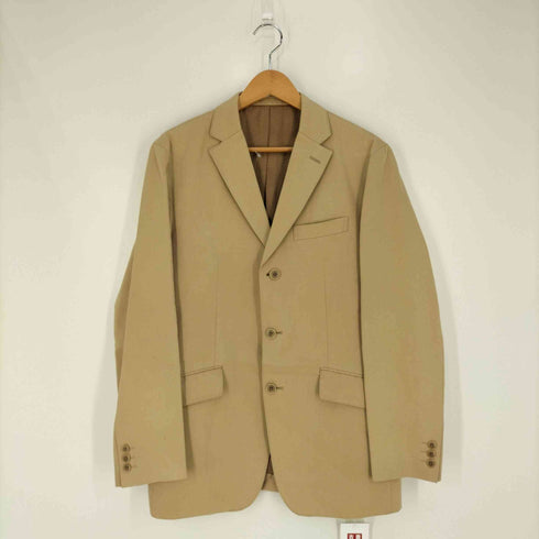 タケオキクチ TAKEO KIKUCHI コットンカシミヤ 3Bテーラードジャケット セットアップ メンズ 3