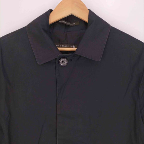 マッキントッシュ Mackintosh 英国製 コットン 比翼ステンカラーコート メンズ 40