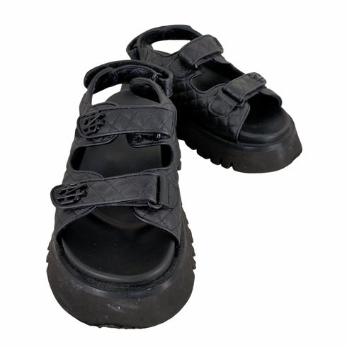 d'zzit Logo Flat Sandals 厚底サンダル レディース 24cm