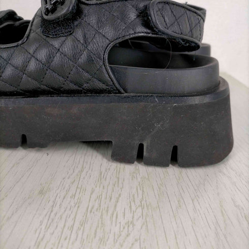 d'zzit Logo Flat Sandals 厚底サンダル レディース 24cm