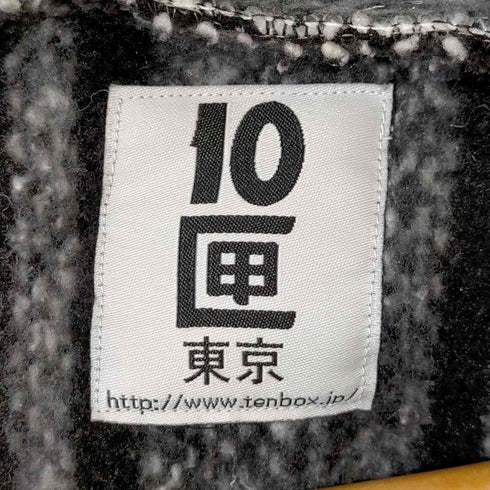 テンボックス 10匣 TENBOX 3XL BAJA HOODIE/MULCH メキシカンパーカー メンズ