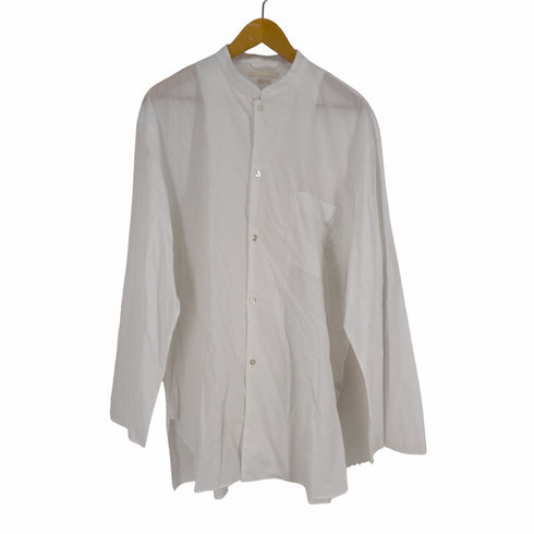 ブラームス BLURHMS 23SS CHAMBRAY STAND COLLAR CUFFLESS SHIRT メンズ JPN:4