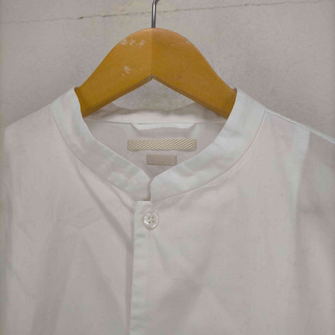 ブラームス BLURHMS 23SS CHAMBRAY STAND COLLAR CUFFLESS SHIRT メンズ JPN:4