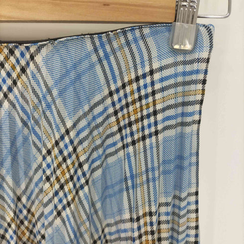 シンプリシテェ SIMPLICITE 19SS check プリーツ スカート チェック柄 プリーツ スカート レディース