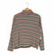 ビームスボーイ BEAMS BOY マルチボーダーリブ タートルネック カットソー レディース ONE SIZE