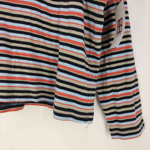 ビームスボーイ BEAMS BOY マルチボーダーリブ タートルネック カットソー レディース ONE SIZE
