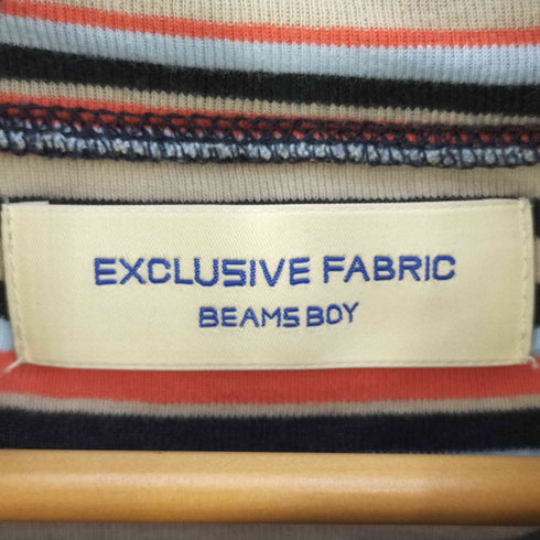 ビームスボーイ BEAMS BOY マルチボーダーリブ タートルネック カットソー レディース ONE SIZE