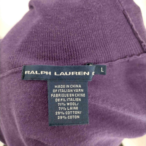 ラルフローレンゴルフ RALPH LAUREN GOLF ポニー刺繍ウールニット レディース JPN:L