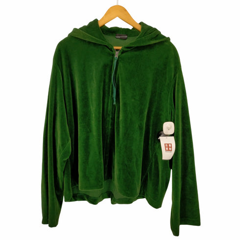 ラッドミュージシャン LAD MUSICIAN T/C VELOUR ZIP UP PARKA メンズ