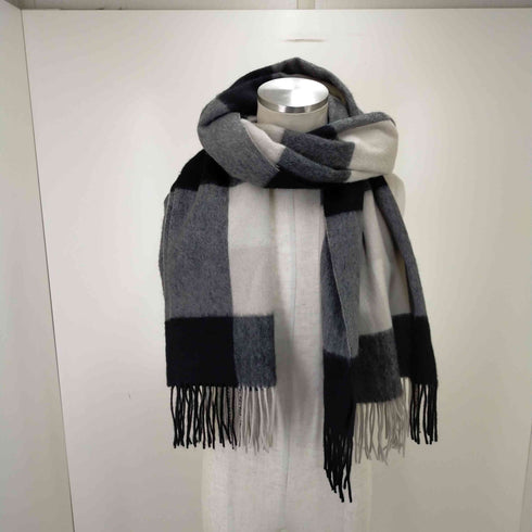 ツイードミル TWEEDMILL チェックウールマフラー メンズ