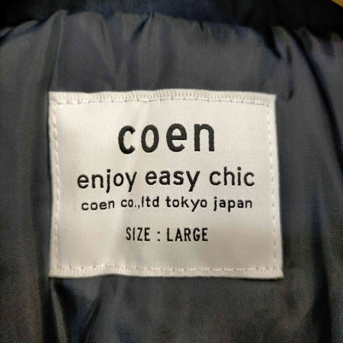 コーエン coen 中綿入りモンスターパーカージャケット レディース JPN:L