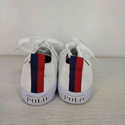 ポロラルフローレン POLO RALPH LAUREN キャンバススニーカー スモールポニー刺繍 レディース JPN:24.5