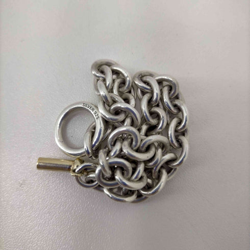 デラックス DELUXE SILVER 925 NEW CLASSIC Tボーン チェーンブレスレット メンズ