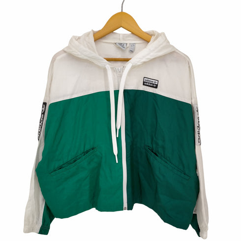 アディダスオリジナルス adidas Originals ショート丈 バイカラー ウィンドブレーカー レディース OT