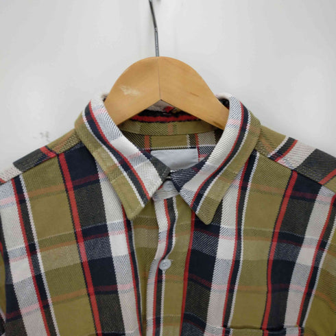 バウワウ BOWWOW 23AW REPAIR AGEING FLANNEL SHIRTS メンズ JPN:M