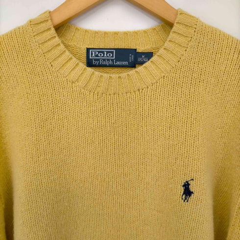 ポロバイラルフローレン Polo by RALPH LAUREN スモールポニー刺繍 メリノウールアンゴラ ニット メンズ import:M