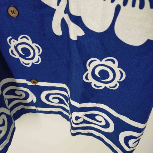 パタロハ pataloha 13年製 オーガニックコットンアロハシャツ メンズ import:M