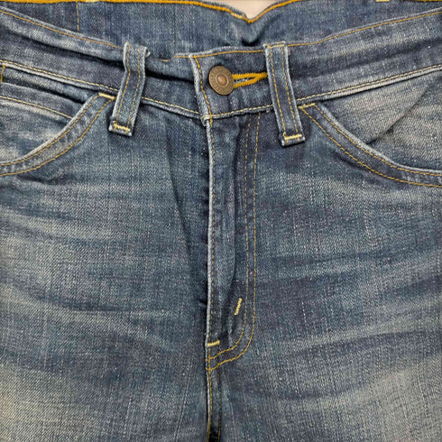リーバイスヴィンテージクロージング Levis Vintage Clothing 606 スリムテーパードデニムパンツ bigE 42TALONジップ オレンジタブ レディース W27