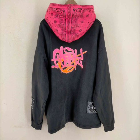 パウラ paura フード切替 パーカー メンズ import:XL