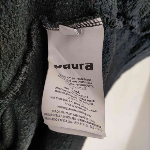 パウラ paura フード切替 パーカー メンズ import:XL