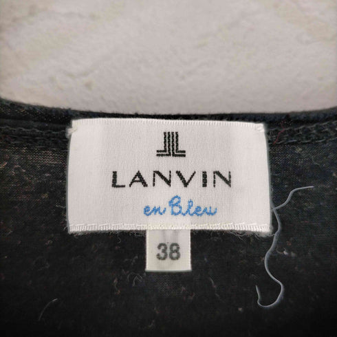 ランバンオンブルー LANVIN en Bleu チュール カットソー レディース JPN:38