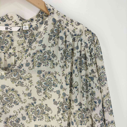 ユニクロ UNIQLO :C シフォンプリーツワンピース レディース JPN:L