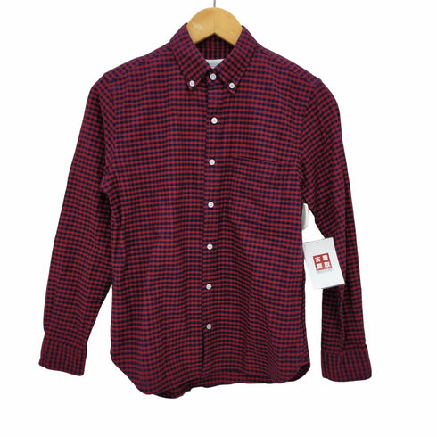ロッソアーバンリサーチ ROSSO URBAN RESEARCH チェック柄ボタンダウンシャツ メンズ XS