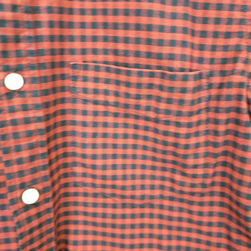 ロッソアーバンリサーチ ROSSO URBAN RESEARCH チェック柄ボタンダウンシャツ メンズ XS