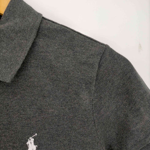 ポロラルフローレン POLO RALPH LAUREN STRETCH MESH ポニー刺繍 鹿の子ポロシャツ レディース import:L