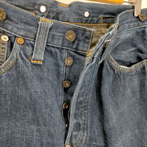 リーバイス Levis 20201-0020 ボタン裏555 バレンシア 99年8月製 シンチパック ボタンフライデニムパンツ メンズ W33