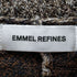 エメル リファインズ EMMEL REFINES 21AW メランジ アシメ ワンピース レディース