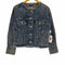オズモーシス OSMOSIS ノーカラーデニムジャケット レディース ONE SIZE