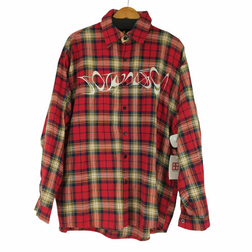 MERSHIER L/Sチェックシャツ メンズ 4