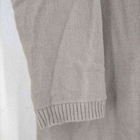 アンティカ パターントルソ antiqua patterntorso スリットニットワンピ レディース FREE