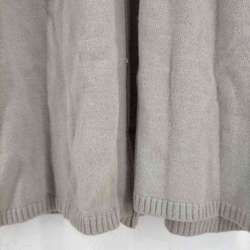 アンティカ パターントルソ antiqua patterntorso スリットニットワンピ レディース FREE