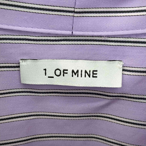 ワンオブマイン 1_OF MINE スリット ロング シャツ レディース