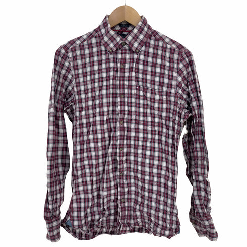 トミーヒルフィガー TOMMY HILFIGER チェック BDシャツ メンズ import:XS