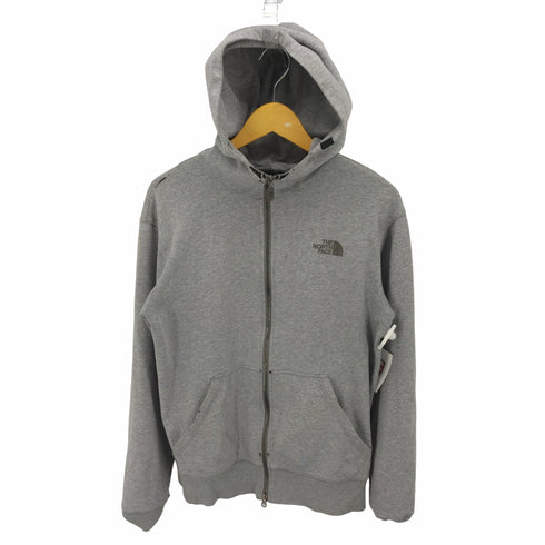 ザノースフェイス THE NORTH FACE WINDSTOP MACH5 JACKET 刺繍ロゴ ダブルジップ フルジップ パーカー メンズ import:L