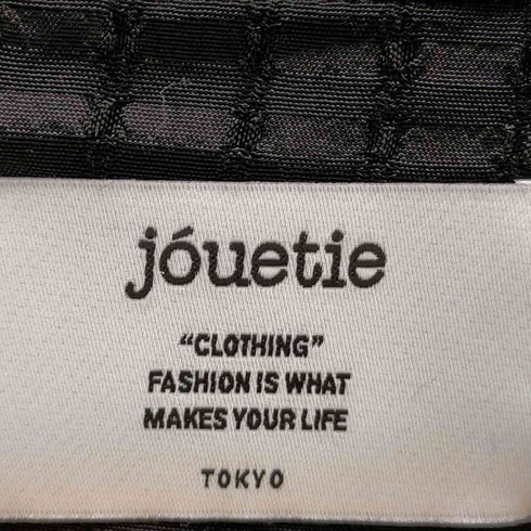 ジュエティ jouetie シアーフリルカラーブラウス レディース JPN:M