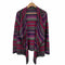 ローレンラルフローレン LAUREN RALPH LAUREN マルチボーダーショールカラーカーディガン レディース import:M
