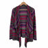 ローレンラルフローレン LAUREN RALPH LAUREN マルチボーダーショールカラーカーディガン レディース import:M