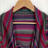 ローレンラルフローレン LAUREN RALPH LAUREN マルチボーダーショールカラーカーディガン レディース import:M