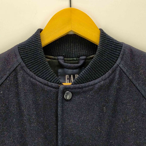ギャップ Gap 無地 ウール ベースボール スタジャン レディース import:XS
