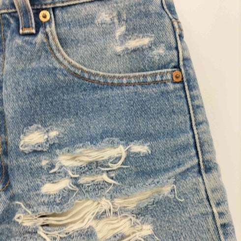 リーバイス Levis USA製 99年 7月製造 517 ブーツカット カットオフ ショートデニムパンツ レディース W29 L32